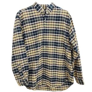(17 1/2) Ralph Lauren Plaid Flannel Button Down